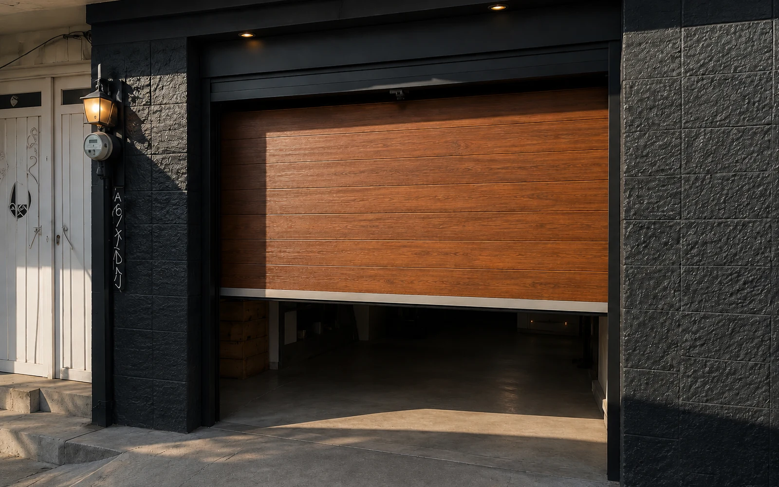 Puerta de garage automatizada
